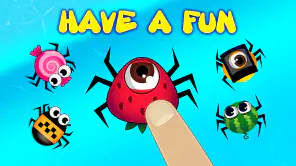 Bug Smashing toddler games screenshot