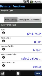 BuildCalc screenshot
