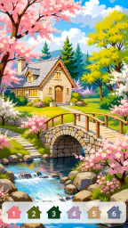 Cabin & House Paint by Numbers 7