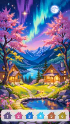 Cabin & House Paint by Numbers 8