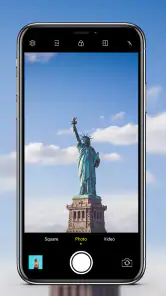 Camera iphone 15 - OS16 Camera screenshot