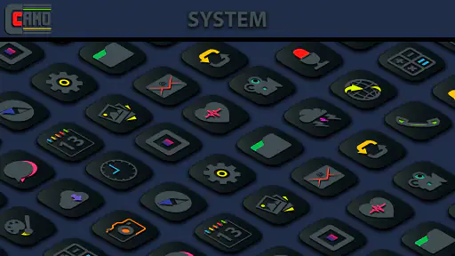 Camo Dark Icon Pack 1