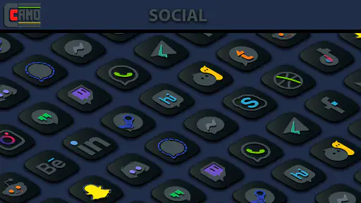 Camo Dark Icon Pack 3
