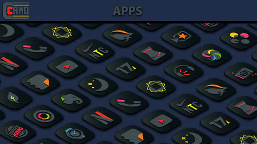 Camo Dark Icon Pack 4