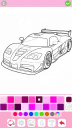 Car coloring games - Color car 3