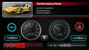 Car Engine Sounds - Gas Pedal screenshot