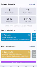 CardPointers: Maximize Rewards 1