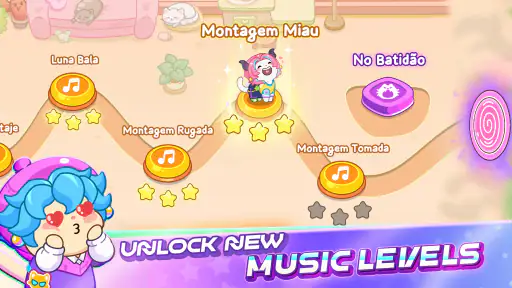 Cat Dash: Cute Cat Music Game 3