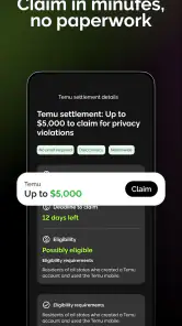 Catch: Class Action Finder screenshot