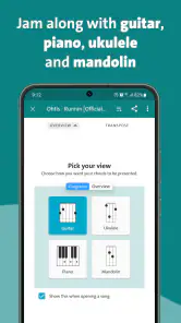 Chordify: Song Chords & Tuner screenshot