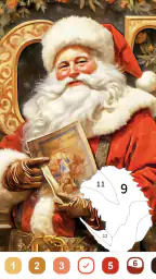 Christmas Color -Painting Book 1