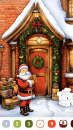 Christmas Color -Painting Book 3
