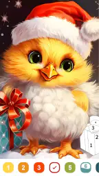 Christmas Color -Painting Book 5