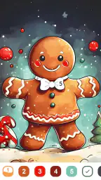 Christmas Color -Painting Book 6
