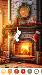 Christmas Color -Painting Book 7