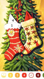 Christmas Color -Painting Book 8