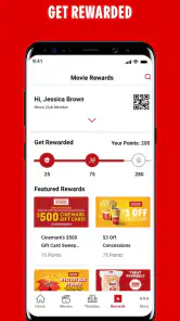 Cinemark Theatres screenshot