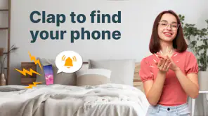 Clap to Find My Phone, Whistle screenshot