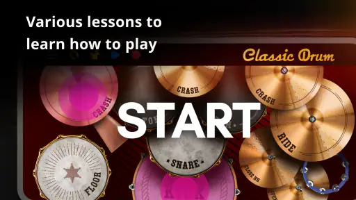 Classic Drum: play drums 3