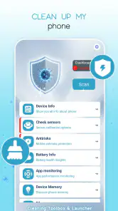 Cleaning Toolbox & Launcher screenshot