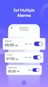 Clock Launcher: Set Alarms screenshot