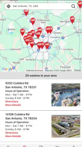 Club Car Wash Mobile App screenshot