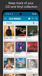 CLZ Music, CD/vinyl collection 1