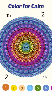 Color Aura: Paint by number screenshot