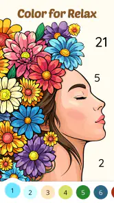 Color Aura: Paint by number screenshot