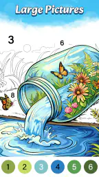 Color Oasis - Color by Number 7