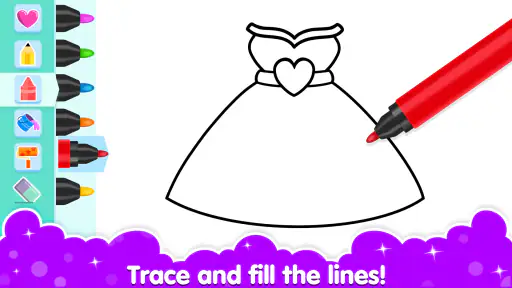 Coloring and Drawing For Girls 1