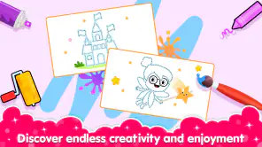 Coloring and Drawing For Girls screenshot