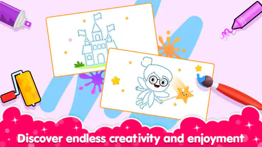 Coloring and Drawing For Girls 4