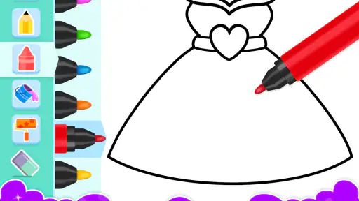 Coloring and Drawing For Girls 6
