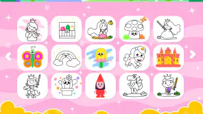 Coloring and Drawing For Girls screenshot