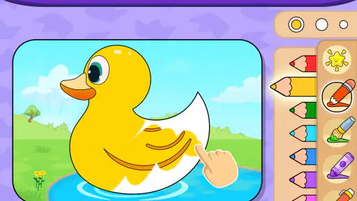 Coloring games for kids: 2-5 y 2
