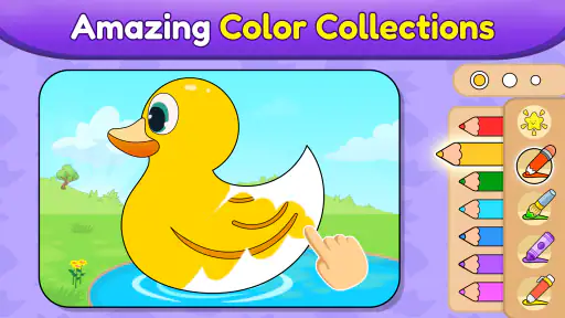 Coloring games for kids: 2-5 y 7