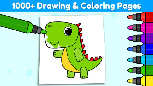 Coloring Games for Kids: Color 1