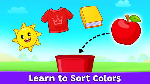 Colors & Shapes: Coloring game 6