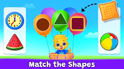 Colors & Shapes: Coloring game 7