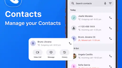 Contacts: Call Log & Dialer 1