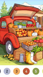 Country Farm Coloring Book 6