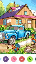 Country Farm Coloring Book 8