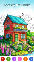 Country Living Color by Number 5