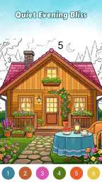 Country Living Color by Number 7