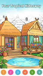 Country Living Color by Number 8