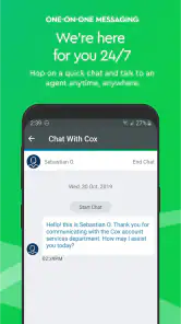 Cox screenshot