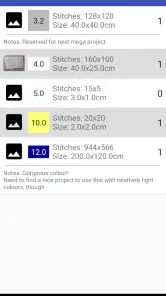 Cross Stitch Thread Organizer screenshot
