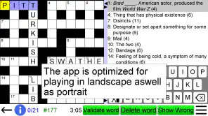 Crossword Unlimited screenshot