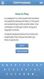 Cryptogram · Cryptoquote Game 4